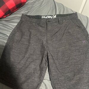 Hurley Men's Charcoal Hybrid Shorts